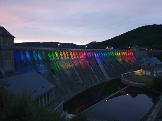 Staumauer Edersee